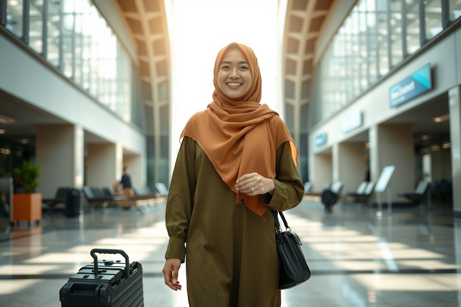Tips Memilih Busana Muslimah yang Mudah Dipadukan Saat Traveling